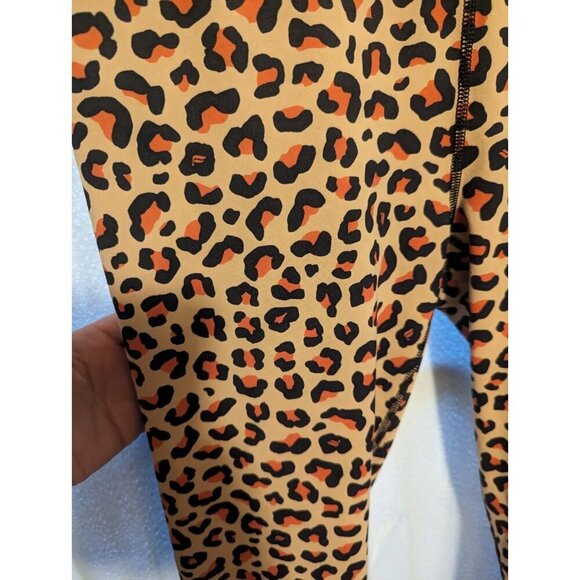 Fabletics High Waisted Printed Power hold 7/8 Animal Print Giraffe NWT Leggings - Picture 2 of 11